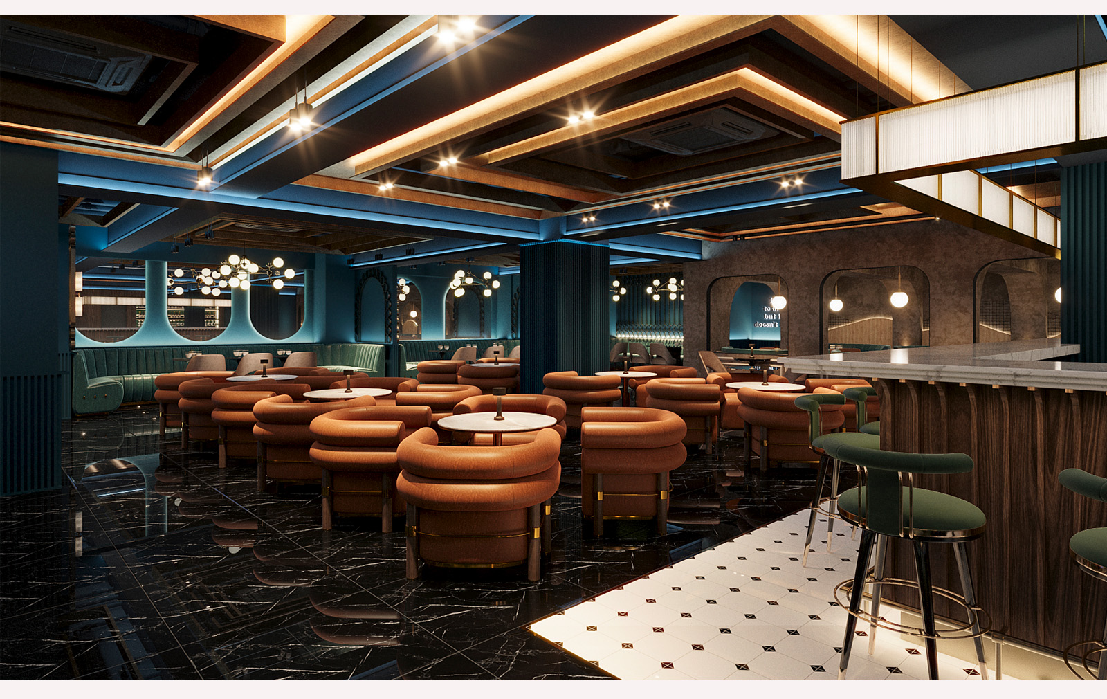 INTERIOR - BAR PUB - LAS VEGAS SUN CASINO - BLOCK D