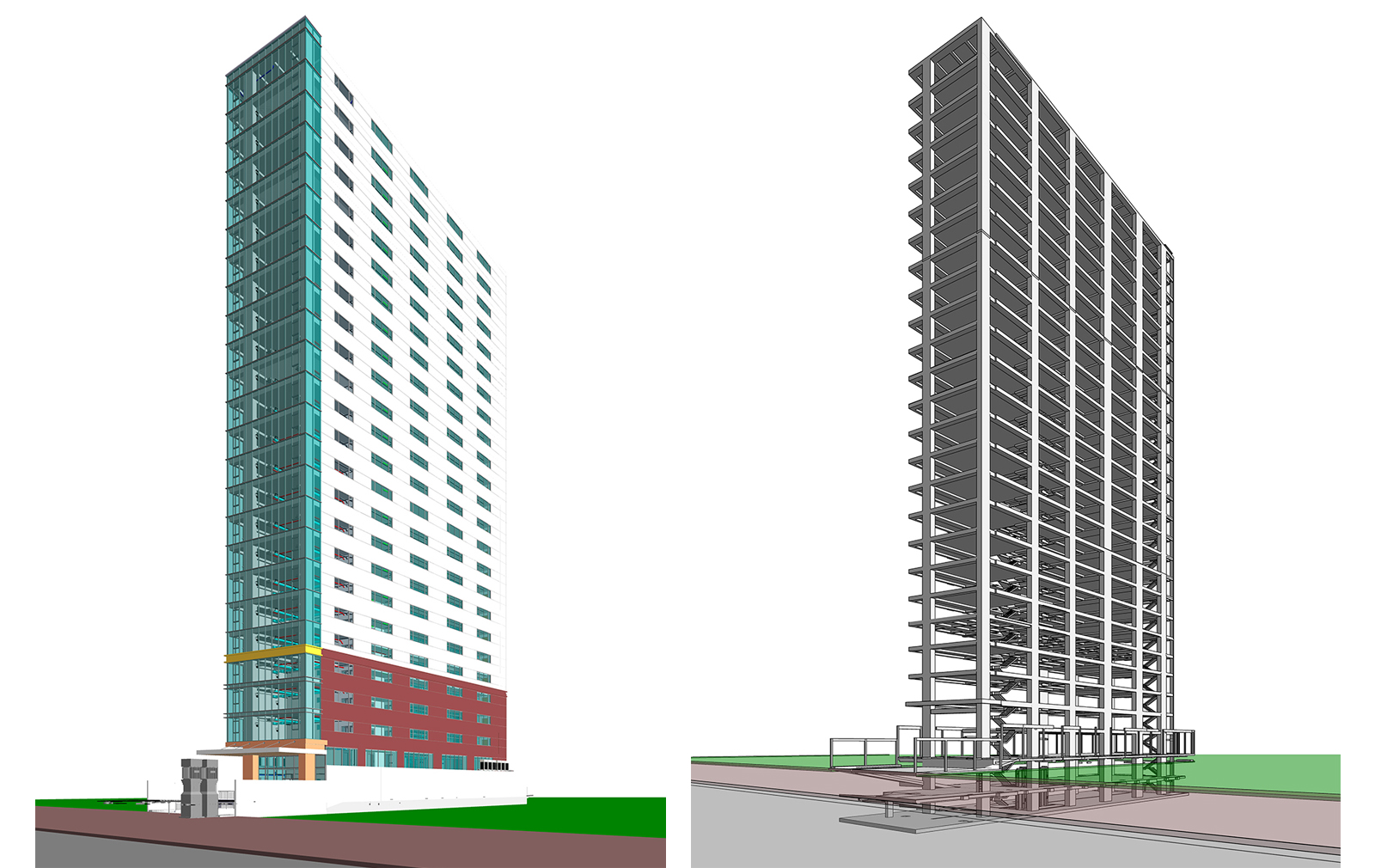 BIM - HUTECH OFFICE BUILDING