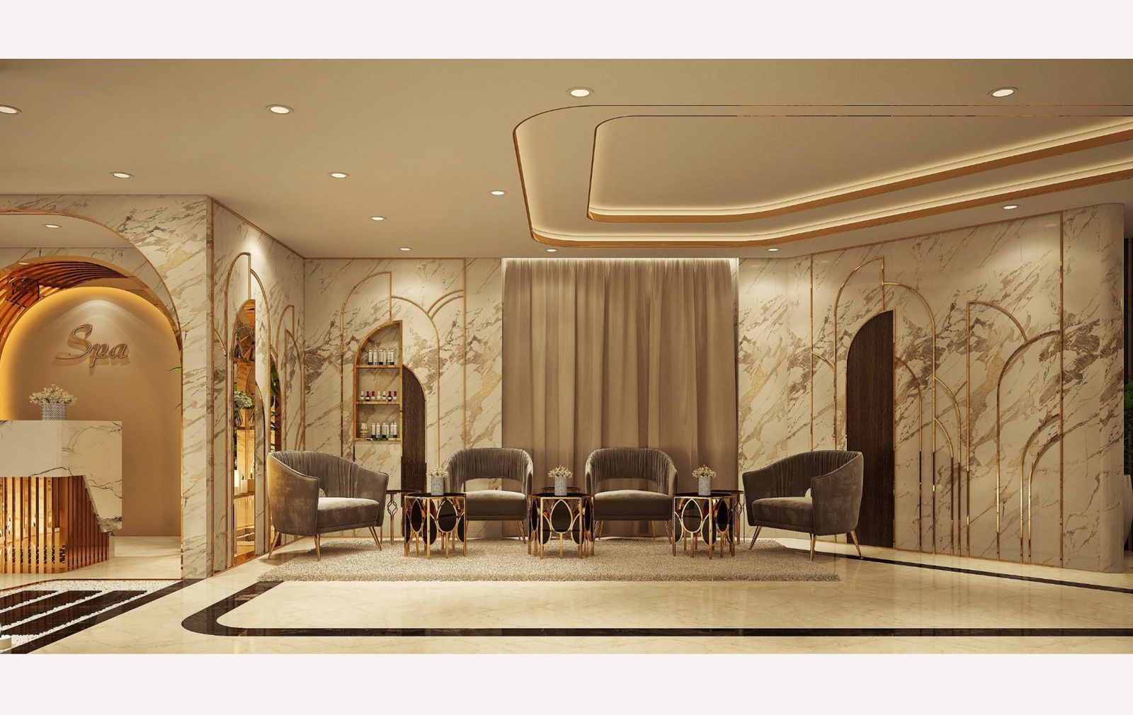INTERIOR - SPA - LAS VEGAS SUN CASINO - BLOCK B